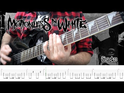 Motionless In White - Rats (Guitar Cover + TABS)