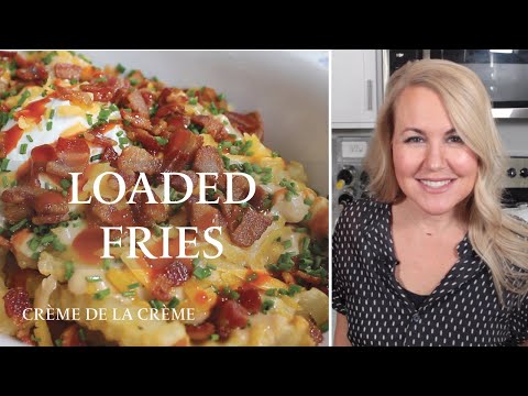 How to Make Beer Cheese and Bacon Loaded Fries | Crème de la Crème