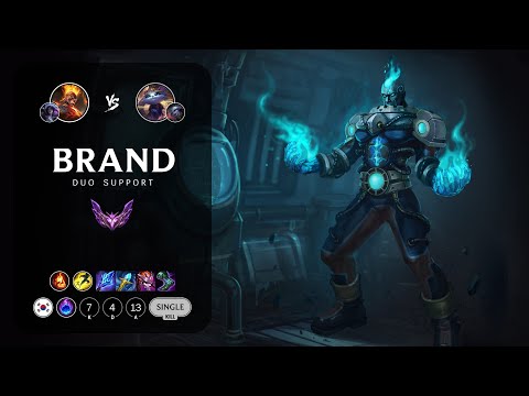 Brand Support vs Yuumi - KR Master Patch 13.13