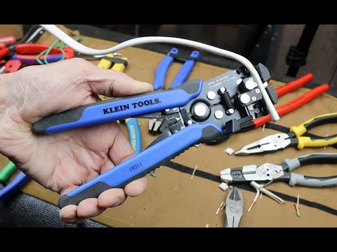 Amazing! $19 Klein Self-adjusting Wire Stripper/Cutte 11061r. So Cool! Did I mention it's Amazing?
