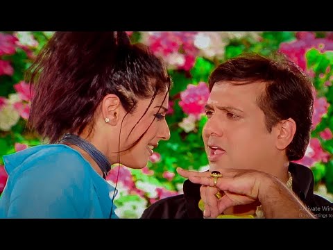 Ankh Jo Tujhse Lad Gayi Full HD Video Song | Govinda Songs | Ankhiyon Se Goli Maare | Sonu Nigam Hit