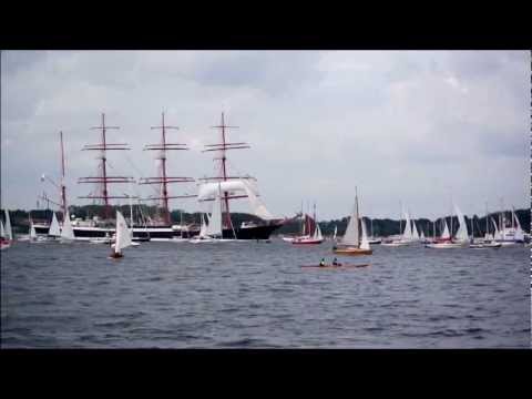 Kieler Woche  2012  Windjammerparade- Sedov ein Viermaster.