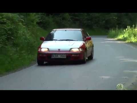 Mateusz Brej / Anna Goleń-Zawisza - Honda CRX - KJS Letni Super OeS Gorajowice Jasło 05-06-2016