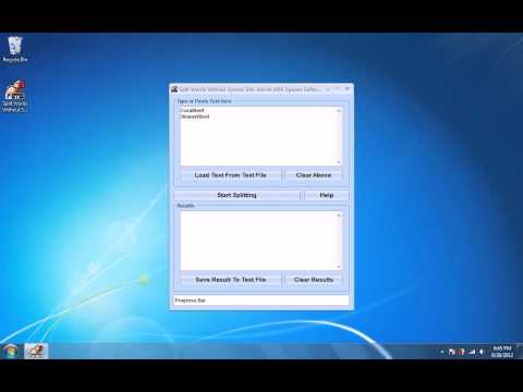 Split Words Without Spaces Into Words With Spaces Software