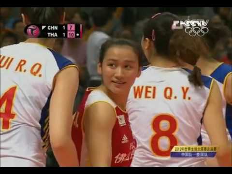 CHINA VS THAILAND l 2012 FIVB Volleyball World Grand Prix l Final 6