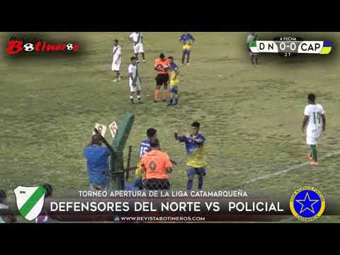 LIGA CATAMARQUEÑA. Defensores del Norte 0 vs 0 Policial