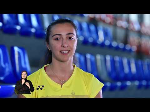 رياضية هادية حسني تتابع رحلتها المتألقة في صالات الريشة الطائرة