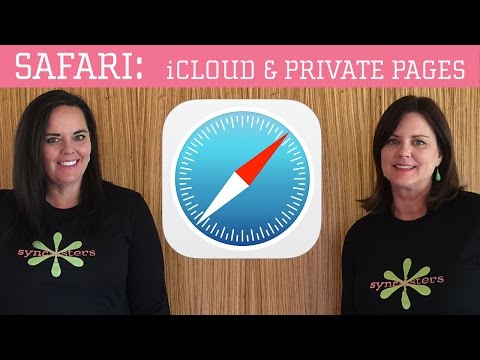 iPhone / iPad Safari - iCloud Pages & Private Surfing Video