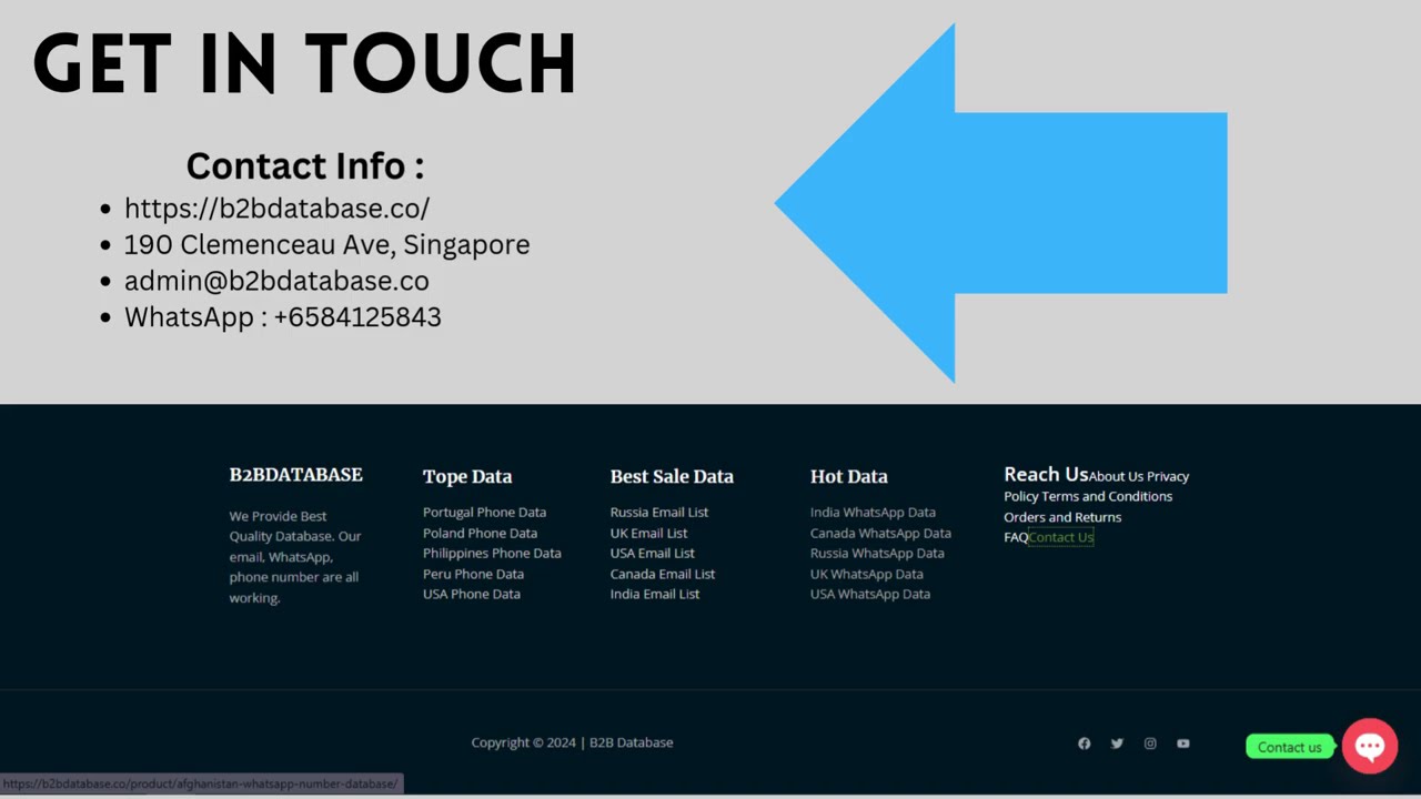 Hong Kong WhatsApp Numbers Database | B2B Database