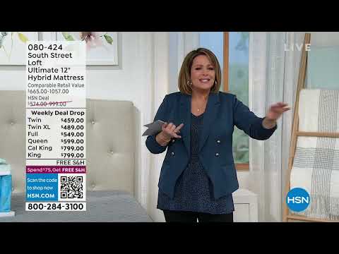 South Street Loft Ultimate 12" Twin Hybrid Mattress