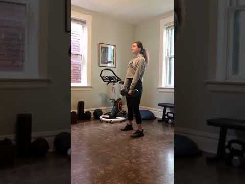 Deadlift + row + tricep kickback