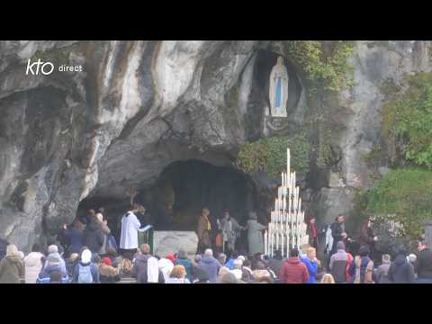 Chapelet du 9 février 2026 à Lourdes