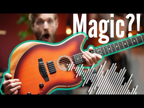 NEW FENDER ACOUSTASONIC - It's awesome! (but would I buy it?) // EPIC GUITAR LOOP