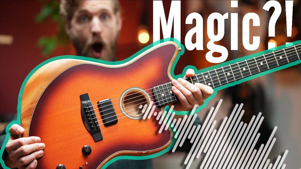 NEW FENDER ACOUSTASONIC - It's awesome! (but would I buy it?) // EPIC GUITAR LOOP