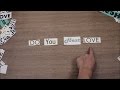 [Lyric Video] Do You Hear Love : THE POSITIVE [Version Stop Motion]