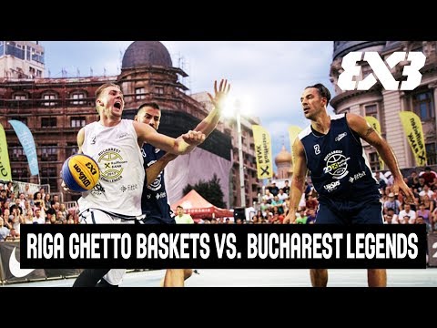 Riga Ghetto Basket vs. Bucharest Legends - Full Game - QF - FIBA 3x3 Bucharest Challenger 2017