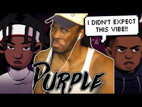 AMERICAN REACTS TO CHARLIE SLOTH x POLO G x DENO - PURPLE [UK RAP REACTION] [UNEXPECTED BANGER!]