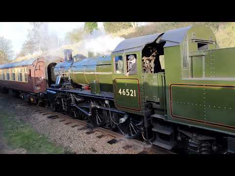 Tornado  60163Peppercorn class A1 Pacific  Steam Locomotive on Great Central railway January 2022