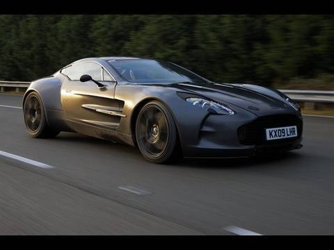 Aston Martin One-77 supercar in action - autocar.co.uk