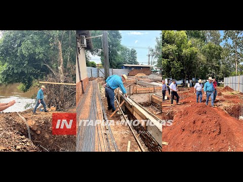 OBRAS DE LA GOBERNACIÓN PARA LA SALUD EN ITAPÚA AVANZAN A PASOS FIRMES
