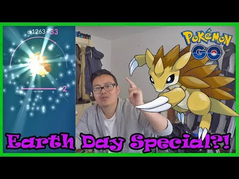SANDAMER auf Max gepushed?! Earth Day Special! Pokemon Go! Video