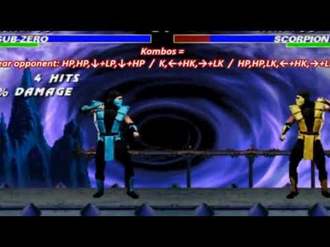 UMK3 - Classic Sub-zero Move List