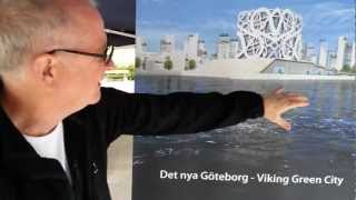 preview picture of video 'Viking Green City - Det nya Göteborg, stadsplanemodell 1:1000'