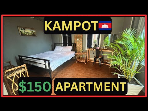 Kampot, Cambodia NEW $150 Apartment Review For Expats