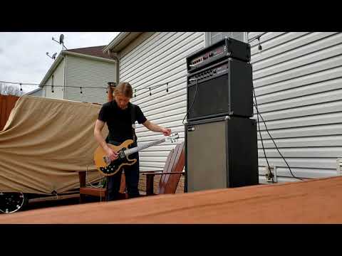 sunn amps and smashed guitars