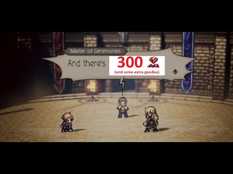 Octopath COTC GEP Yunnie Race EX Tier Gen Pool only (6T, very safe, gimme 300 rubies)