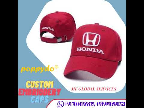 Customized promotional cotton cap, size: free size