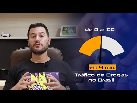 De 0 a 100 em 4 minutos - Tráfico de Drogas no Brasil - Prof. Dickson Cosseti