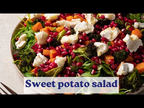 Sweet Potato Salad with Honey Mustard Dressing | Simple and Seriously Tasty