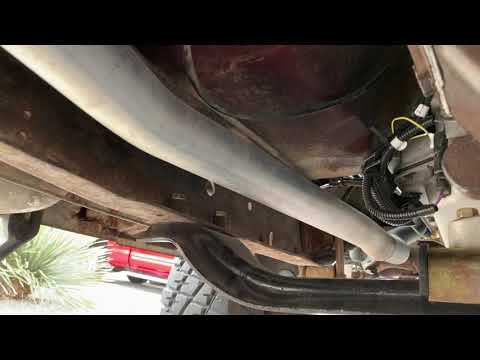 Chevy K10 4L80e and NP205 Swap behind a small block chevy