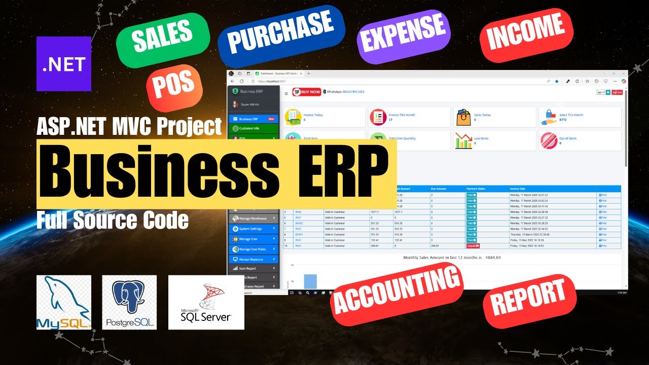 Business ERP Solution Demo