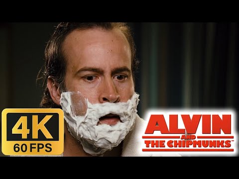 Alvin and the Chipmunks (2007) - Dave Seville Shaving [4K/60FPS]