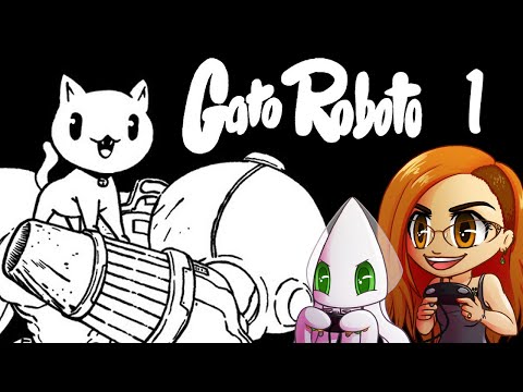 Gato Roboto - I'M A CAT IN A MECH SUIT! ~Part 1 / 100% Run~ (Metroidvania Indie Game on Switch)