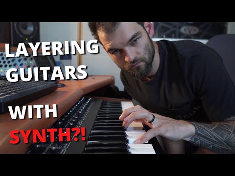How To Layer Synths for FAT Modern Metal Guitar Riff Tone - Metal Production and Mixing Tutorial!