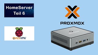 Proxmox HomeServer - Teil 6 | PiVPN in LXC Container Installieren