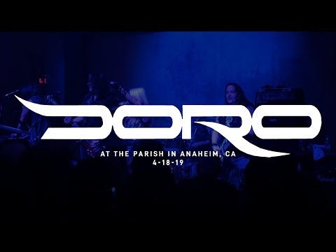 Doro (Warlock) at The Parish in Anaheim, CA 4-18-19 [FULL SET]