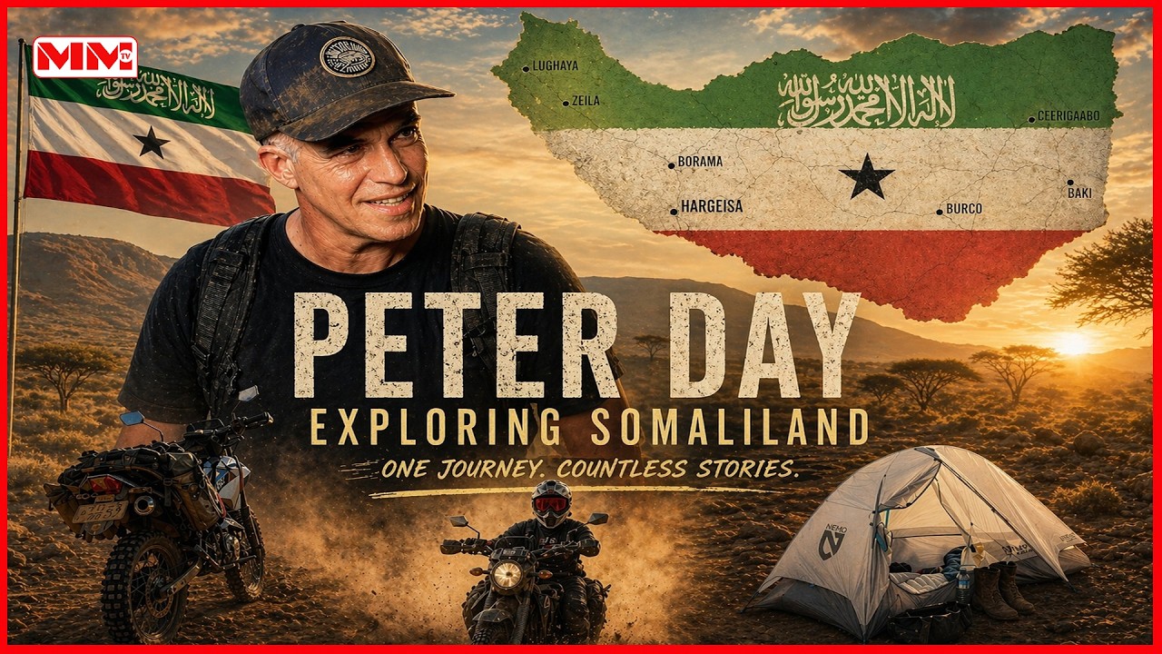 American tourist enthused about peace in Somaliland, calls on the world to visit