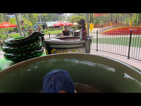 Australia zoo spinning croc ride