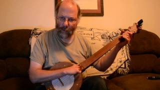 Bonapart's Retreat on John Peterson Fretless A-scale banjo #465