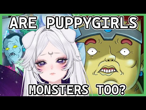 ARE PUPPYGIRLS MONSTERS TOO? | LunaAwoo Reacts to "CHAOTIC GOOD BARBARIAN - SEASON 1 COMPILATION"