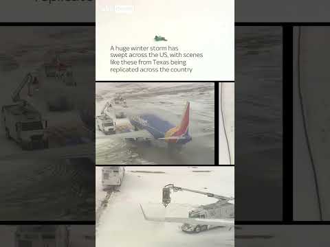 Extreme snowfall in U.S. stretches through Texas