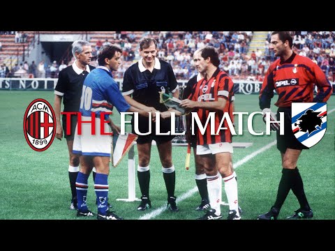 Full Match | AC Milan 1-1 (4-3 Pen) Sampdoria | Italian Supercoppa 1993/94