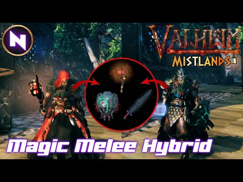 Perfect MAGIC + MELEE HYBRID BUILD for Mistlands | 14 | Valheim: Mistlands | Lets Play
