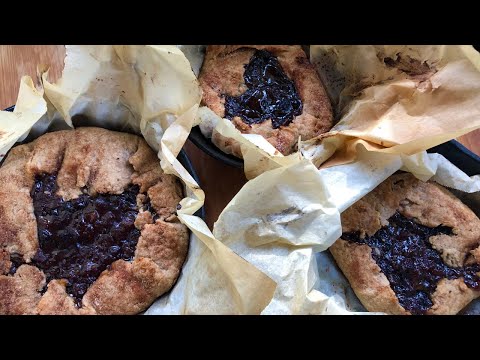 Easy Rustic Galette Pie Tart Scratch Made Crust with Filling Start to Finish