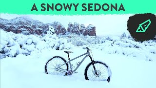 SNOWDONA - Singlespeeding in the Snow in Preparation for the 2023 Sedona MTB Festival