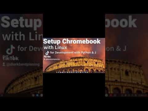 Setup Chromebook For Python And Javascript Development